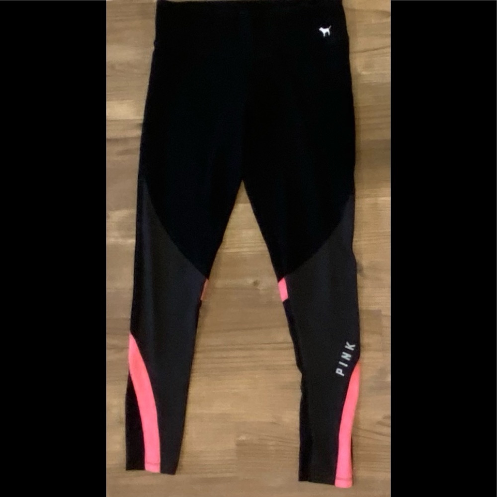 Pink Victoria Secret Athletic Wear Sport Leggings